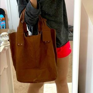 Leather city shopper neverfull